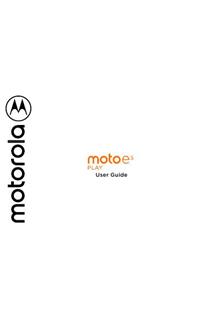 Motorola Moto E5 Play manual. Camera Instructions.